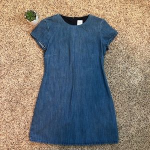 Denim Zara mini dress 👗❤️